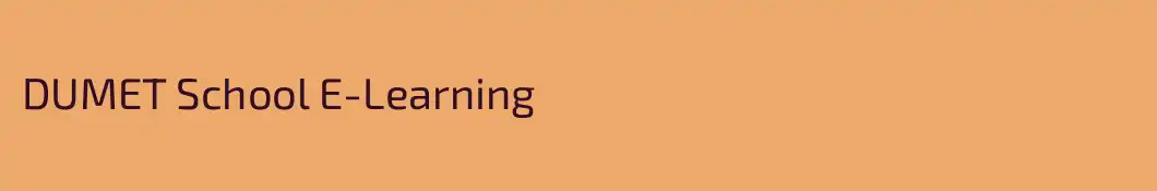 DUMET School E-Learning